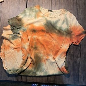 Zara Midi Tye-dye Dress Size M